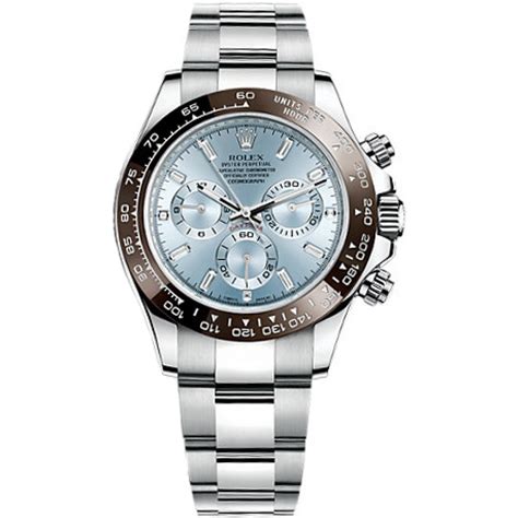 rolex cosmograph daytona ice blue mens watch wiki|Rolex chronograph.